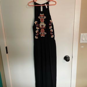 Embroidered jumpsuit